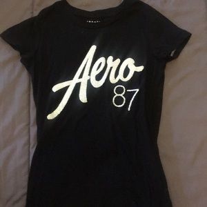 Aeropostale t-shirt with glitter lettering